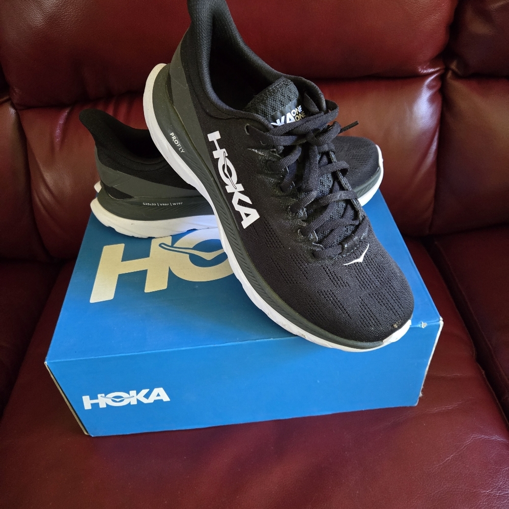 HOKA Men's Black Running Shoes